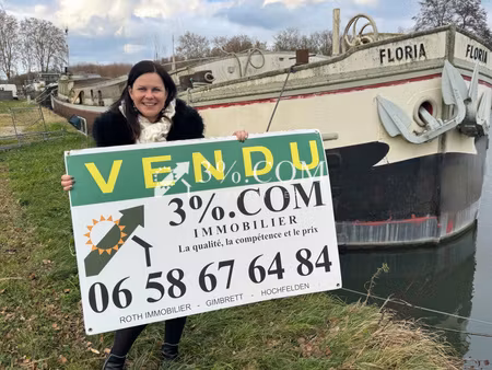 3%com péniche- logement à rénover