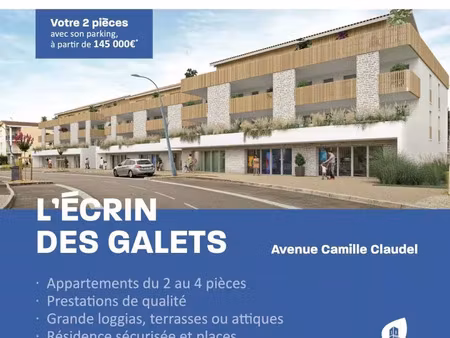 vente appartement 3 pièces 74 m² saint-pierre-du-mont (40280)