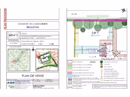 terrain la limouzinière m² t- à vendre  108 900 €