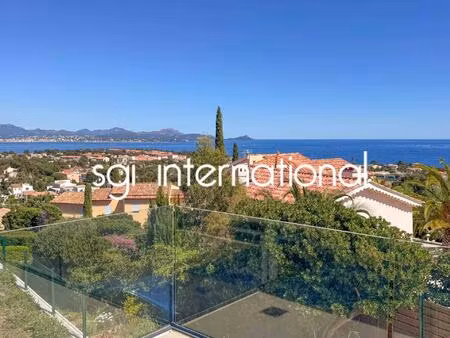 saint-aygulf - belle villa avec piscine et vue mer panoramique.