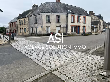 maison jublains + terrain 188 m2 a renover