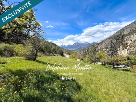 vente terrain 1296 m² à guillestre (05600)  70 000 €