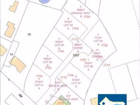 vente terrain à saint-pierre-de-plesguen (35720) : à vendre / 459m² saint-pierre-de-plesgu