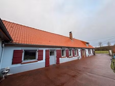 vente maison 7 pièces 170 m² aubin-saint-vaast (62140)
