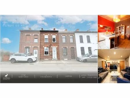 maison à vendre avec terrasse et jardin   leval-trahegnies (vbc11911)