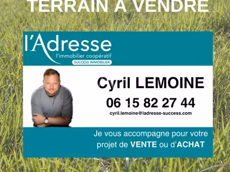 vente terrain 230 m² à tremblay-en-france (93290)  180 000 €