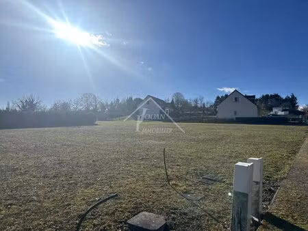 terrain 820 m² constructible