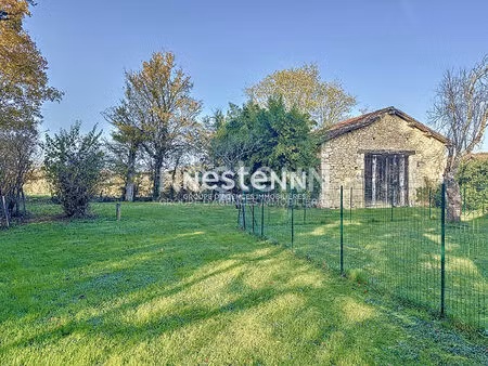 a vendre maison en pierre à rénover ordan larroque 80 m2