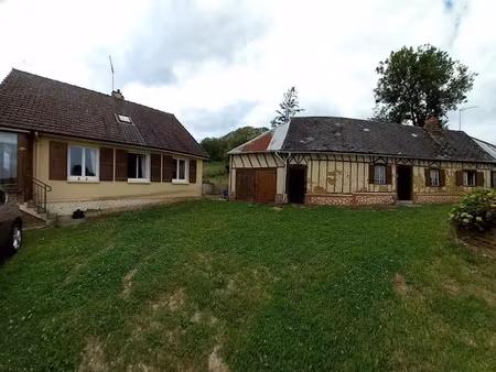 vente maison 4 pièces 87 m² à bazinval (76340)  145 000 €