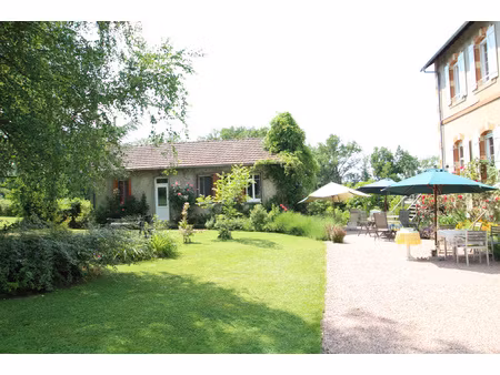 viager occupé sans rente - belle maison bourgeoise avec terrain et piscine