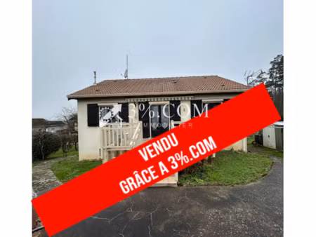 maison individuelle 95m² 3 ch. garage sur 800m² de terrain à cirey s/vezouze