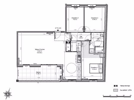appartement t4 près de bonnefamille à vendre