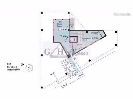 commerce 333 m²