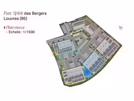 location commerce 2019 m² à louvres (95380)