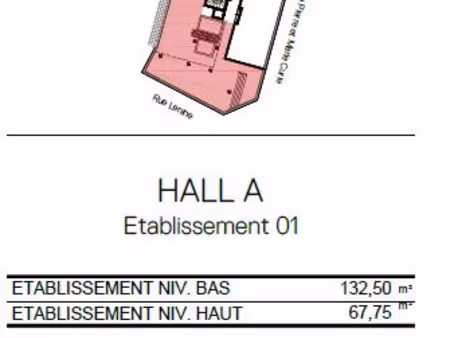 vente commerce 200 m² bagnolet (93170)