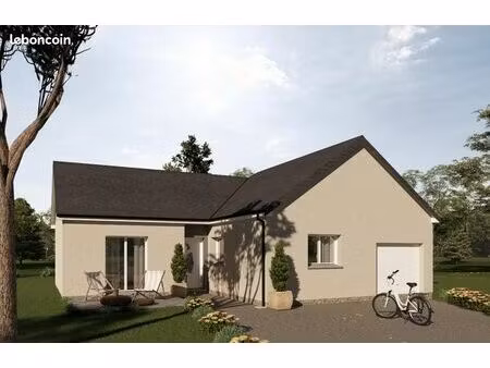 maison 4 pièces - 90 m² - 3 chambres - terrasse & jardin