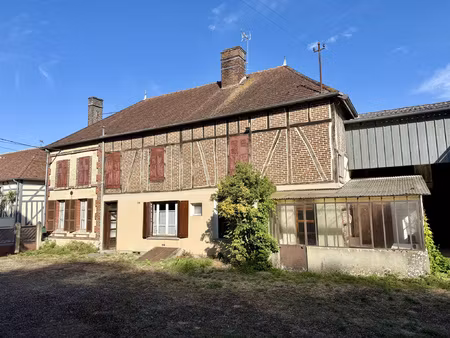 crésantignes - corps de ferme avec maison d'habitation 125m2