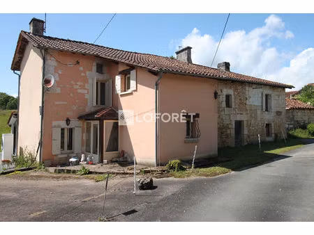 longère en pierre 5 pièces 88 m2 et dépendance villars