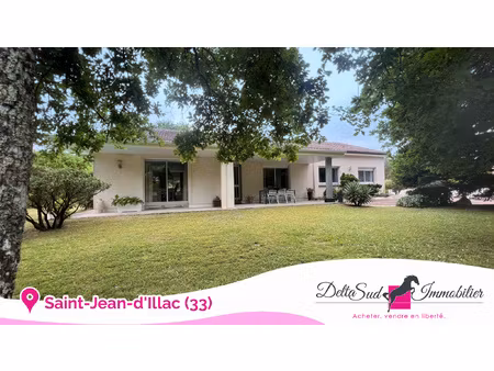 st jean d'illac - maison contemporaine de 200 m2 hab avec st