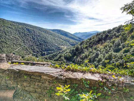 st martial  maison de hameau à rénover avec vue.