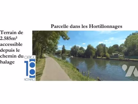 vente terrain 2585 m² à camon (80450)  75 000 €