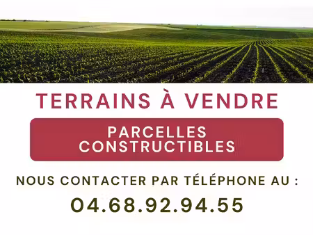 vente terrain  299.00m²  cases