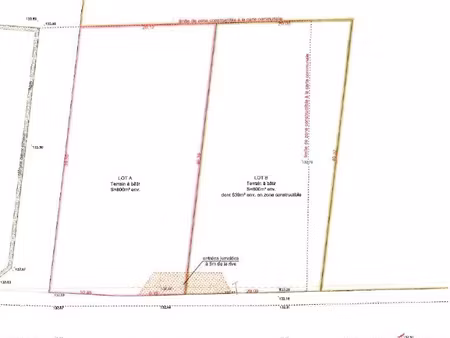 vente terrain à batir à pacy-sur-eure (27120)  57 500 €