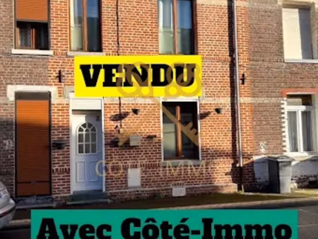 vente maison 6 pièces 103 m² à auby (59950)  107 000 €