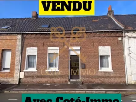 vente maison 5 pièces 95 m² à leforest (62790)  106 500 €