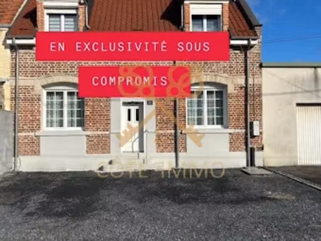 vente maison 4 pièces 100 m² à fampoux (62118)  188 500 €