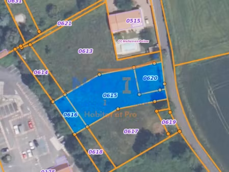 vente terrain 1323 m² à la mothe-saint-héray (79800)  19 333 €