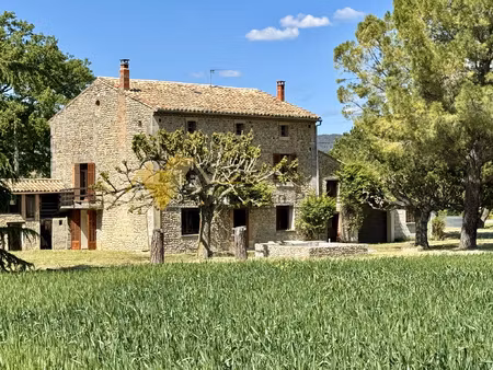 ancienne ferme avec terrain en campagne de villedieu.