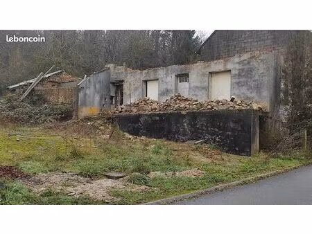 joli terrain avec vieille bâtisse à détruire