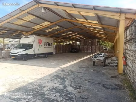 hangar dépot surface couverte