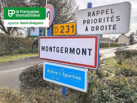 vente terrain à montgermont (35760) : à vendre / 535m² montgermont