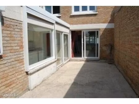 maison 90m2 a louer teteghem centre  dispo debut decembre