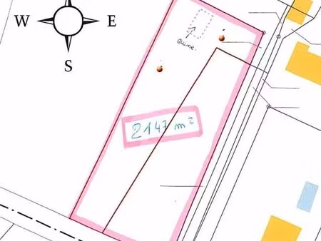 vente terrain 2147 m² queyrac (33340)