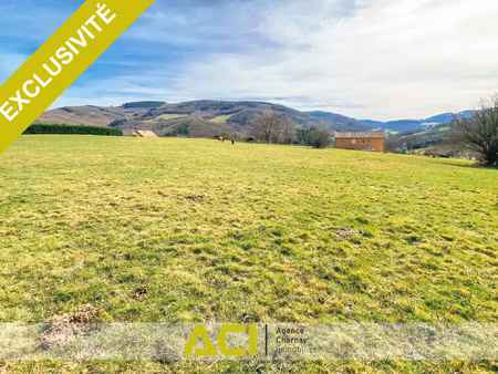 ouest macon - terrain constructible avec vue - 892 m2