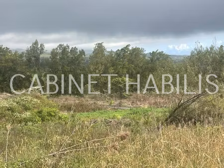 a vendre - terrain d'environ 1 563 m2 - la plaine des cafres