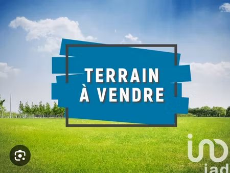 vente terrain à bâtir 460 m²