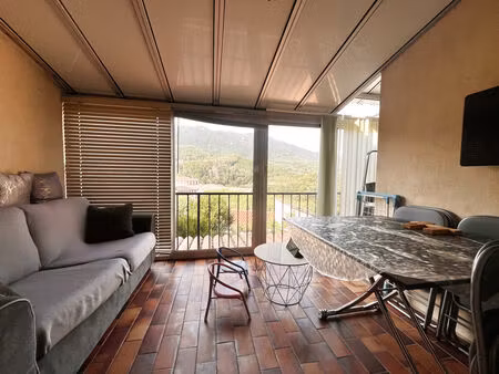 vente appartement 2 pièces 51m2 saint-laurent-de-cerdans 66260 - 50000 € - surface privée