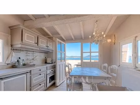 saint-tropez - authentique maison de pêcheur avec vue mer panoramique