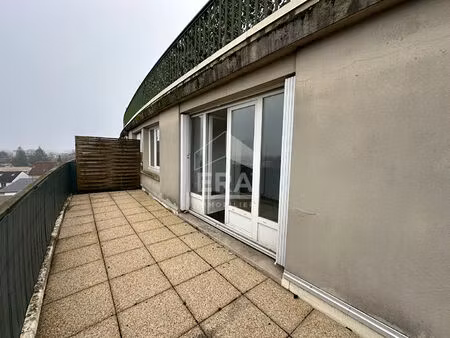 chateauroux - quartier des etats-unis - appartement de type 2 avec terrasse - cave.