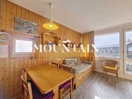 appartement coin montagne de 27 06 m2  val thorens  résidenc