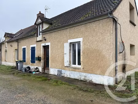 vente maison 6 pièces 149.72 m² à germigny-l'exempt (18150)  104 500 €