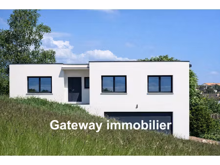 maison contemporaine vue panoramique plein sud enviro