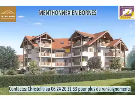 menthonnex en bornes - le clos boret - du studio au t4
