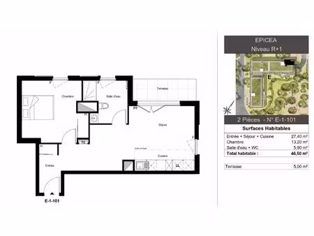 appartement 2 pieces