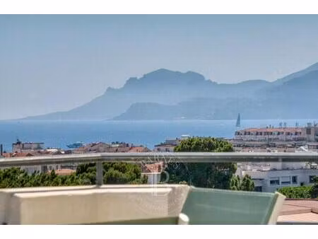 cannes montrose - appartement bourgeois 6 pieces - vue mer panoramique