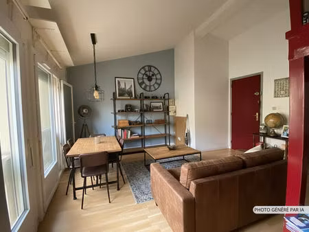 studio lumineux avec mezzanine de 26.58 m2 - bordeaux place de lerme